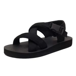 [Free Shipping] CoupleS Soft-Soled Versatile Crossover Sandals Fashionable And Easy To Match Thick-Soled For Sports Leisure Outdoor And Beach Wear Flat And Comfortable
