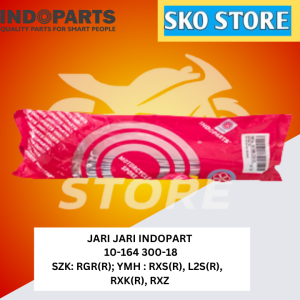 Ruji Jari Jari 10-164 300-18 Indopart Spoke Set SZK: RGR(R) YMH : RXS(R) L2S(R)  RXK(R) RXZ Original Murah