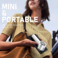 Orashare HF04 Mini Fan Rechargeable High Speed Handheld Jet Fan Turbo Strong Wind 5 Gear Wind Speed Digital Display Adjustable Turbo Fan With Portable Lanyard. 