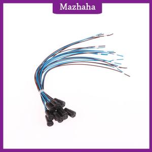 Mazhaha 10pcs G4 Lamp Socket Wire Adapter With 10cm 20cm Wire G4 Lamp Holder For LED Heads Light Bulb Halogen Lamp