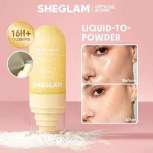 SHEGLAM LockD In Setting Spray Mattifying Effect Quick-Drying Long Lasting Makeup Locking Spray Oil-Control Non-Greasy Face Setting Finishng Spray Makeup Cosmetics