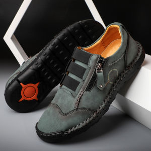 SUPERLI 2024 Mens Sneakers Style Mens Leather Moccasins Casual Mans Design Loafers Arrival Mens Flats Size 39-48 Man Loafers