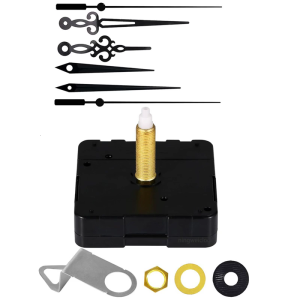 Precisions Quartzs Wall Clock Movement Mechanism with Long Shafts and High Torques for Clock Enthusiasts
