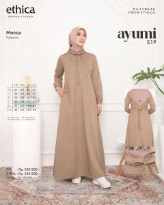 TERMURAH AYUMI 519 BY ETHICA GAMIS DAILY TERBARU KEKINIAN
