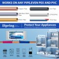 iSpring ED2000 Whole House Water Descaler Alternative Electronic Salt-Free Hard Water Conditioner Electronic water purifier Reduces Limescale Prevent Deposits Build-up. 