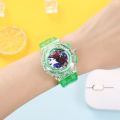 Cartoon Kids LED Light Watch Children's Colorful Watch Spiderman Iron Man Watch Elsa Frozen Watch. 
