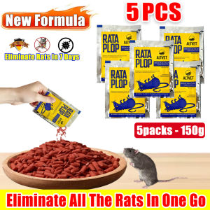 Strong Rodent Killer Bait Fast-Acting Rat & Mouse Poison Long-Lasting Rodent Control for Home