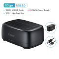 ORICO USB 3.0 to SATA Dual-Bay External Hard Drive Docking Station with Offline Clone Function for 2.5 & 3.5 Inch HDD SSD SATA (SATA I/II/III). 