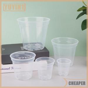 [COD] EHBqna SPORTS กระถางปลูกต้นไม้ทรงกลมใสภาชนะปลูกต้นไม้กระถางเพาะกล้วยไม้กระถางทรงกลม