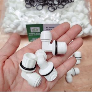 Cút Bơm Máy Lọc Nước RO Ren 17 Dây 6 Có Gioăng - HOAKarofi