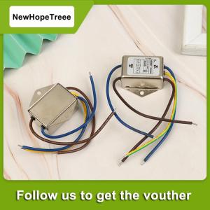 NewHopeTreee ตัวกรอง CW1B-3A 6A 10A-L(040) ตัวกรองแหล่งจ่ายไฟ AC 220V ป้องกันการรบกวนสาย EMI CW1B-10A-L เครื่องฟอกอากาศ