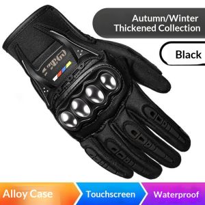 Annies Sphere Mens Motorcycle Riding Gloves Full Finger Breathable Anti-Slip Protective Gear for Summer Commuting