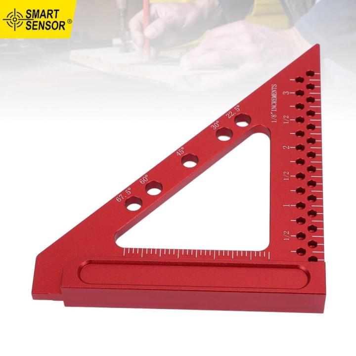 Triangle Ruler Preset Angles Carpenter Square for Classroom Workshop ...