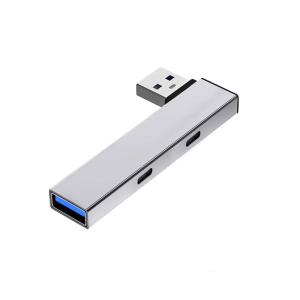 USB3.0 Hub USB to 2Port Type C and USB Splitter for Fast Data Transfer Compatible for Window Linux Androids Device