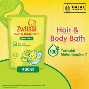 ZWITSAL all Varian Refill Zwitsal Sampo Bayi Aloe Vera Kemiri & Seledri 250 mL Zwitsal Baby Bath Hair and Body Aloe Vera 400ml
