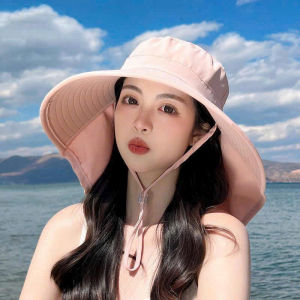 Mũ ngư dân ngoài trời Mũ bảo vệ cổ thời trang cho nữ Mũ mùa hè Chống tia cực tím