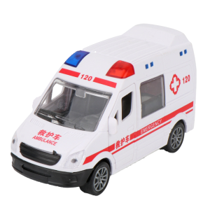 Childrens inertia toy car ambulance police car school bus toy model childrens gift