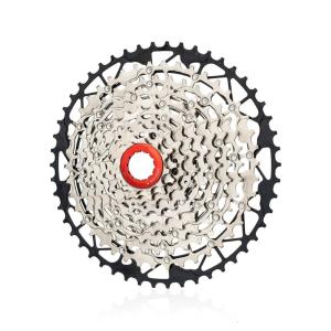 ล้อตุนกำลังจักรยานเสือหมอบจักรยานตลับเทปความเร็ว10ระดับน้ำหนักเบากลวงสำหรับอุปกรณ์เสริมจักรยานถนนบนถนนทนทาน