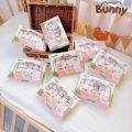 Set 6 khăn sữa sợi tre xô Muslin 2 lớp Bunny siêu mềm an toàn cho bé chất liệu không đổ lông, càng giặt càng mềm. 