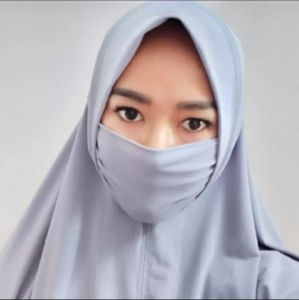 PROMO SPECIAL HIJAB NIQOB / JILBAB INSTAN JERSEY TERBARU MODEL NIQOB / JILBAB MASKER/ KERUDUNG ANTI DEBU
