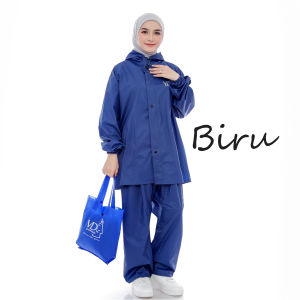 JAS HUJANRAINCOAT PRIA WANITA TERBAIK BY VDK ANTI REMBESKUAT LENTUR dan TAHAN LAMA