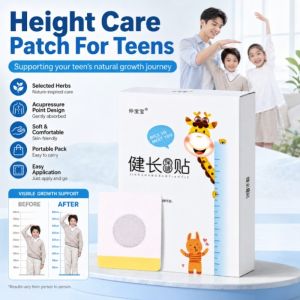 Height Growth Patch Foot Patch Growth Sticker Natural Herbal Foot Care Patch for Teens Kids Daily Wellness Body Care Long Lasting Wear Personal Health Supply Set