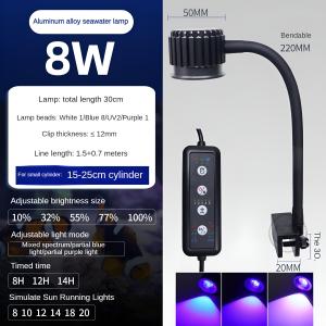 [Smart Aquarium Light] 24/7 Sunrise Sunset Mode Auto Dimming 3-Color Switch Aluminum Alloy Coral Tank Light