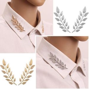 CÀI CỔ ÁO NAM NỮ HÌNH CHIẾC LÁ PHONG CÁCH ÂU MỸ CALEAF04