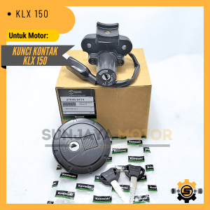 Keyset Original Kawasaki Kunci Kontak KLX Series Konci KLX150 D-Tracker 150 Set Motor Trail Asli Ori KGP