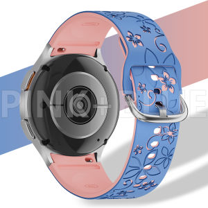for Samsung Galaxy Watch 7 FE 6 4 Classic 5 Pro No Gaps Silicone Strap 40mm 44mm 42mm 46mm 47mm 43 Bracelet galaxy watch 7 band