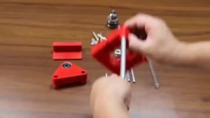 Aluminum Hand Drill Locator Holder cket Portable Woodworking Drill Bench Press Stand electric drill bit auxiliary tools