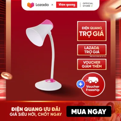 Đèn bàn bảo vệ thị lực Điện Quang ĐQ DKL15 (nhiều màu bóng led ánh sáng trắng cắm điện trực tiếp)