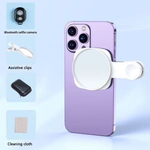 Portable Smartphone Selfie Mirror For Clearer Images Clip-On Type Can Be Used With All Mobile Phones