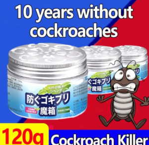 Rainbow Japan Cockroach Repellent Magic Box Cockroach Killer Bait Safe Non-toxic