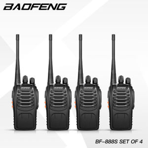 *COD* 6PCS Baofeng 888S 5W Two Way Radio Walkie Talkie bf 888s ready to send out walkie talkie long range