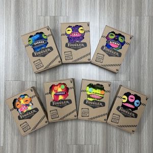 In Stock Fuggler Plush Doll Toy 22cm Ugly Monster Love Monster Series Cute Tooth Monster Fill Plush Dolls Toys Gifts