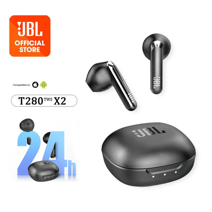 JBL T280 TWS X2 True Wireless Bluetooth Headphones In Ear Music