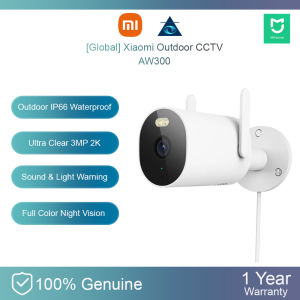 [Global] Xiaomi AW300 Outdoor 2k 3MP 1296P CCTV IP Camera IP66 MBC10