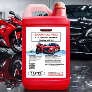 Shampoo Wax Mobil & Motor 5L - Busa Premium Super Wangi Ramah Lingkungan