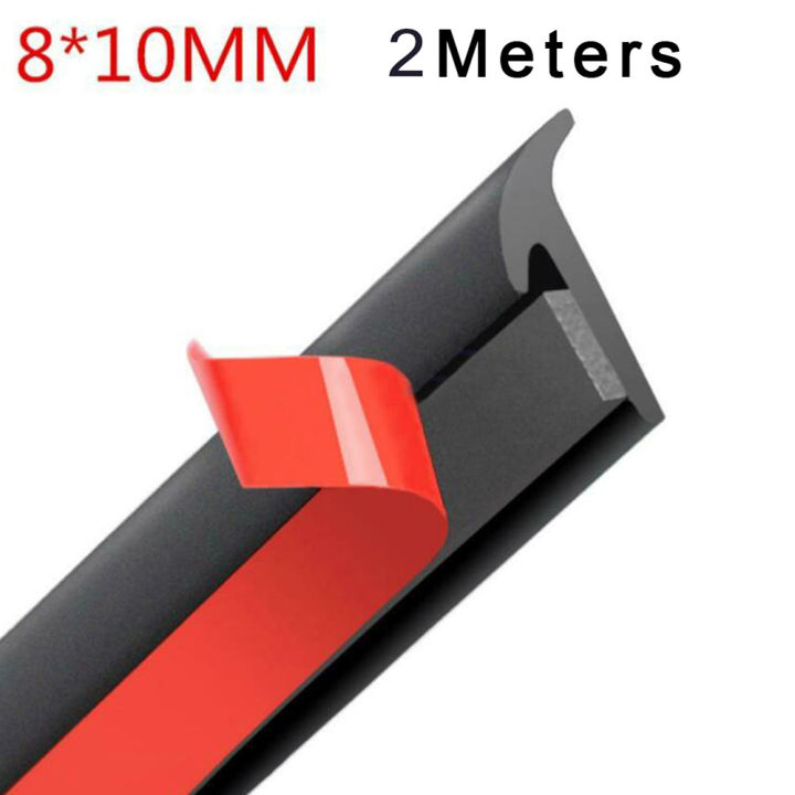 1pc Universal T Shaped Car Door Window Seal Strip Rubber 5M Edge Insulation Trim Lazada PH