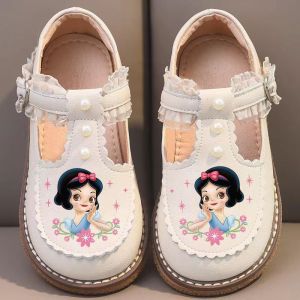 Giày Búp Bê Bé Gái Quai Bèo YY3 sz 23-35 Giầy Công Chúa Elsa Bạch Tuyết Cho Bé Gái 1 Tuổi Đến 10 Tuổi