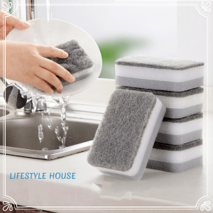 Kitchen Double Side Washing Sponge