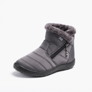 [Free Shipping] New In-Stock Cotton Shoes Plus-Size WomenS Shoes Fleece-Lined Warm Soft-Soled Snow Boots For Women Thickened Winter Shoes For Men