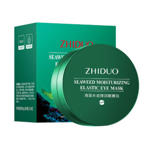 มาส์กตาสาหร่ายทะเล 60 ชิ้น/กล่องต่อต้านริ้วรอยต่อต้านริ้วรอยต่อต้านวงกลมรอบดวงตามาสก์บำรุงรอบดวงตา