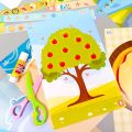 Cut and Paste / Aktivitas Menggunting dan Menempel / Worksheet Anak PAUD Belajar Gunting Tempel, Cut & Glue / Latihan Motorik Halus Mainan Edukasi Prasekolah Prewriting. 