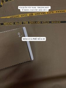 VẢI QUẦN TÂY NAM - THOÁNG MÁT - ÍT NHĂN - BỀN MÀU - CAO CẤP NHẤT (MẪU SỐ 2)