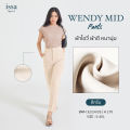 กางเกงขากระบอกกลาง รุ่นWendy mid by issa Apparel  ผ้าดี ทรงสวย ไม่ต้องรีด ใส่สบาย เอวสูง กางเกงผู้หญิง S-9XL เอวสูงตะขอหน้า กางเกงขายาวผู้หญิง ใส่ทำงาน กางเกงขายาว กางเกงทรงสวย ไม่ต้องรีด กางเกงทำงาน ผญ กางเกงผู้หญิง กางเกง. 