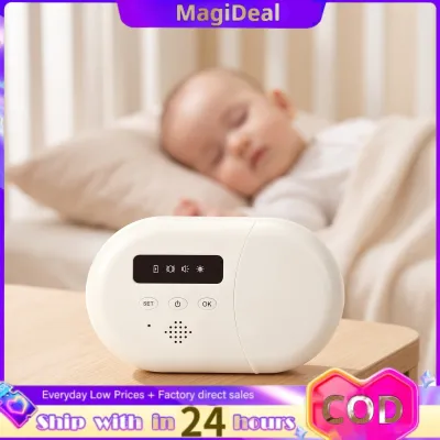 magideal Attach-on Urine Wetness Alarm with Receiver Audible Wireless Bedwetting Alarm Compact Wireless Bedwetting Monitor Sound for Elderly