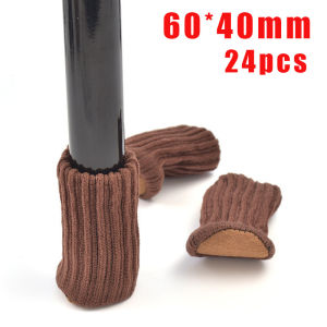 Carpet Chair Leg Socks Protector Anti-Slip Table Feet Cover Sleeve for Furniture Meja Sarung Kaki Kerusi