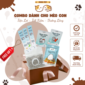 Combo Hạt Súp Thưởng PetQ 7 Ngày Dành Cho Mèo Con